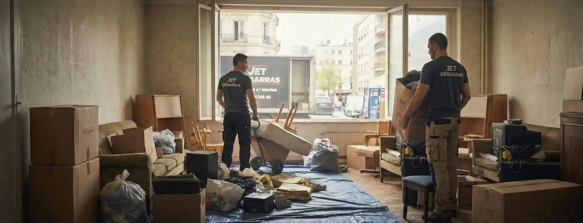 Débarras maison et appartement Lyon - Jet Débarras